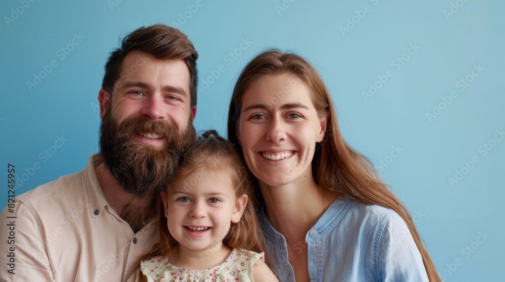A Family Embracing in Joy