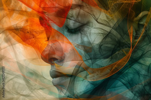 Abstract Portrait of a Woman photo