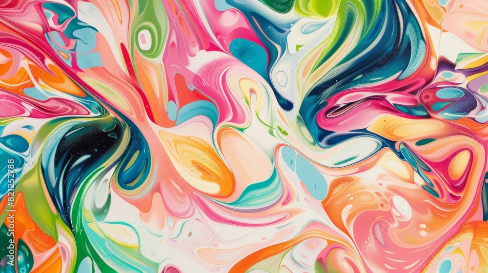 Colorful abstract paint swirl background. Bright and vibrant flowing colors creating a dynamic visual effect. Perfect for art and design projects. Colorful abstract paint swirl background. Bright and vibrant flowing colors creating a dynamic visual effect. Perfect for art and design projects.