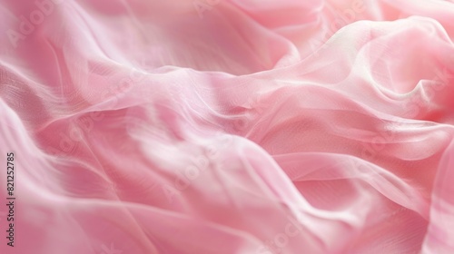 softness and warmth of the pink background  showing its texture and tone generative ai