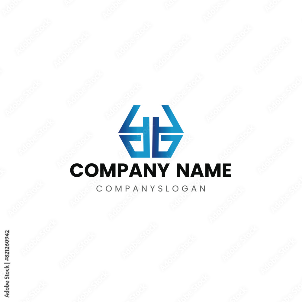 Letter YY initial logo design 
