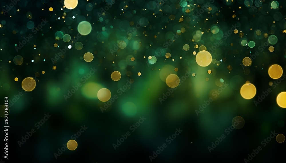 green christmas lights bokeh green christmas lights bokeh