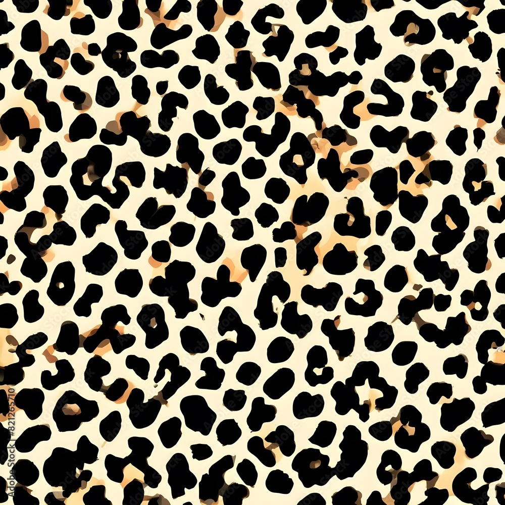 leopard print vector background animal skin texture leopard print vector background animal skin texture