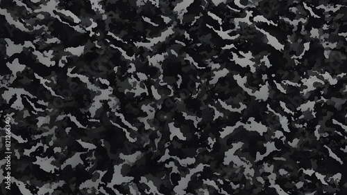 
texture camouflage black background, night pattern