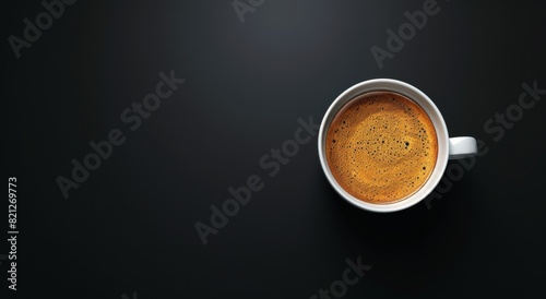 A Cup of Coffee With a Spoon
