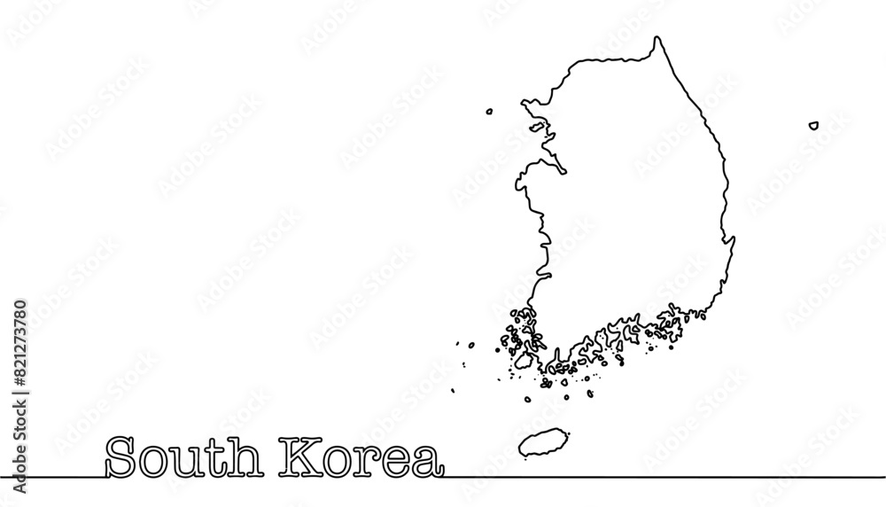 Fototapeta premium South Korea
