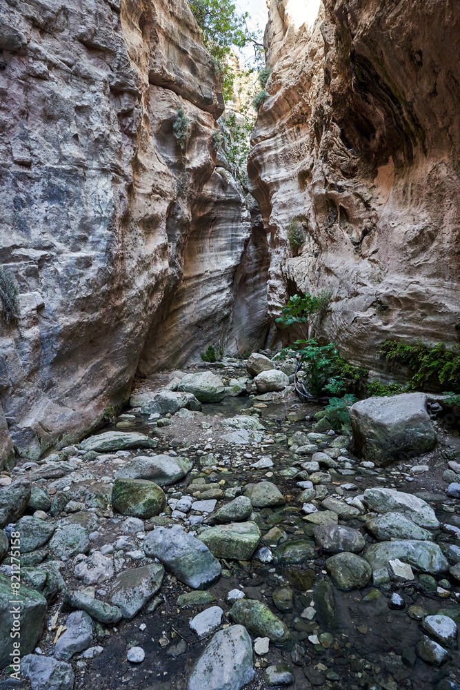 boulders and rugged rocks of the Avakas Gorge on the island of Cyprus boulders and rugged rocks of the Avakas Gorge on the island of Cyprus