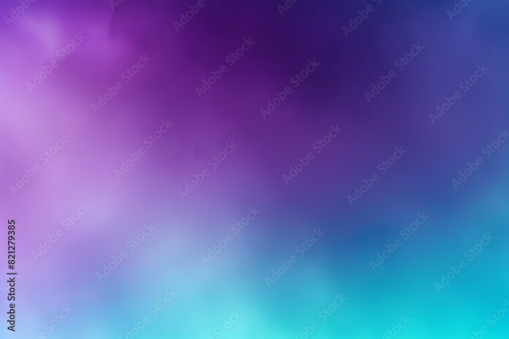 Fototapeta premium Blue purple pink grainy gradient background noise texture smooth