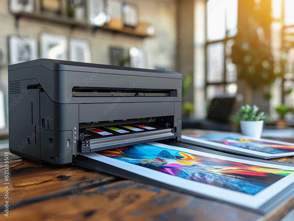 Photo Printer Producing High-Quality Prints