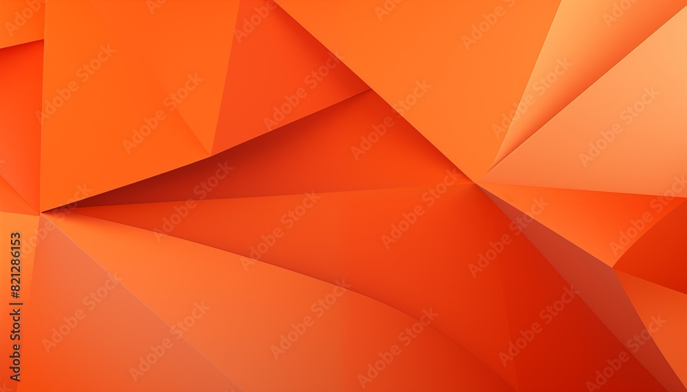 Obraz premium abstract orange background with triangles