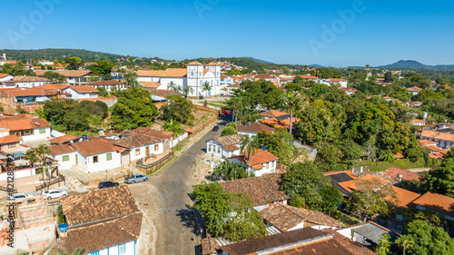 Pirenopolis in Goias, Brazil. Aerial view.