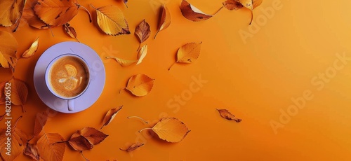 A Cup of Coffee on Yellow Table