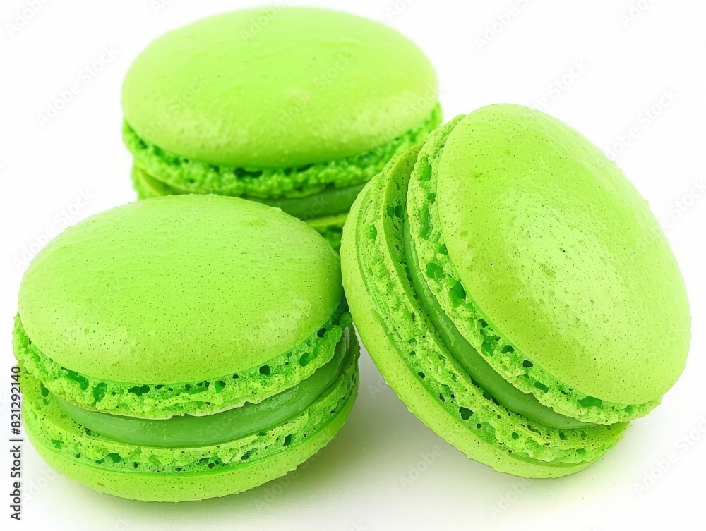 Commercial photography, studio lighting, delicately arranged macarons, generated with ai Commercial photography, studio lighting, delicately arranged macarons, generated with ai