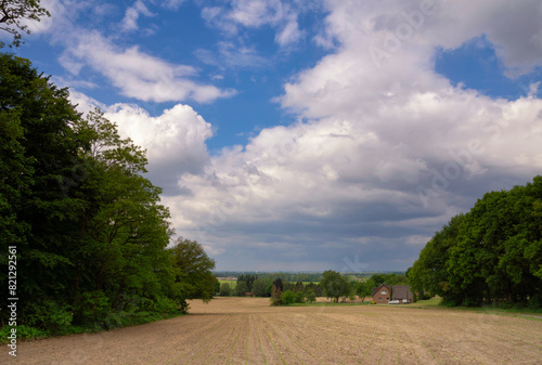 Landscape near Hoch-Elten in Germany