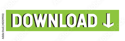 Download button set for website design. Click the gradient button for decorating the program to look modern.