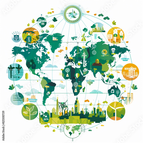 Mapping Sustainable Development and Environmental Responsibility