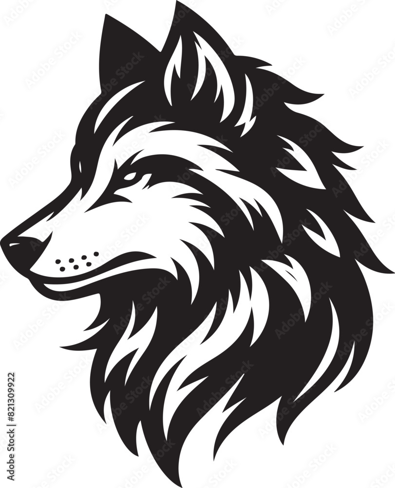 Fototapeta premium wolf vector illustration