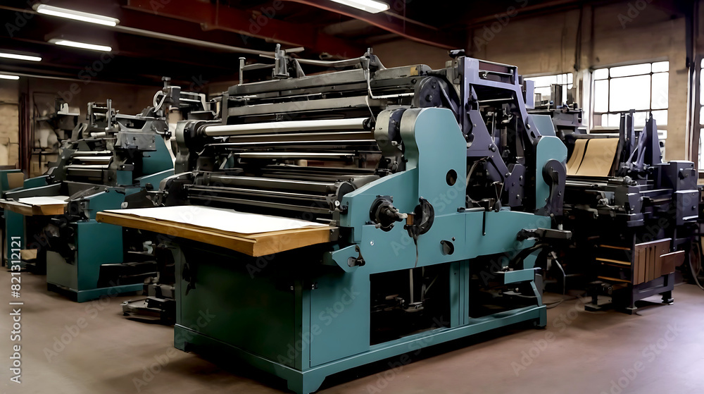Polygraphy and printing presses. Polygraphy and printing presses.