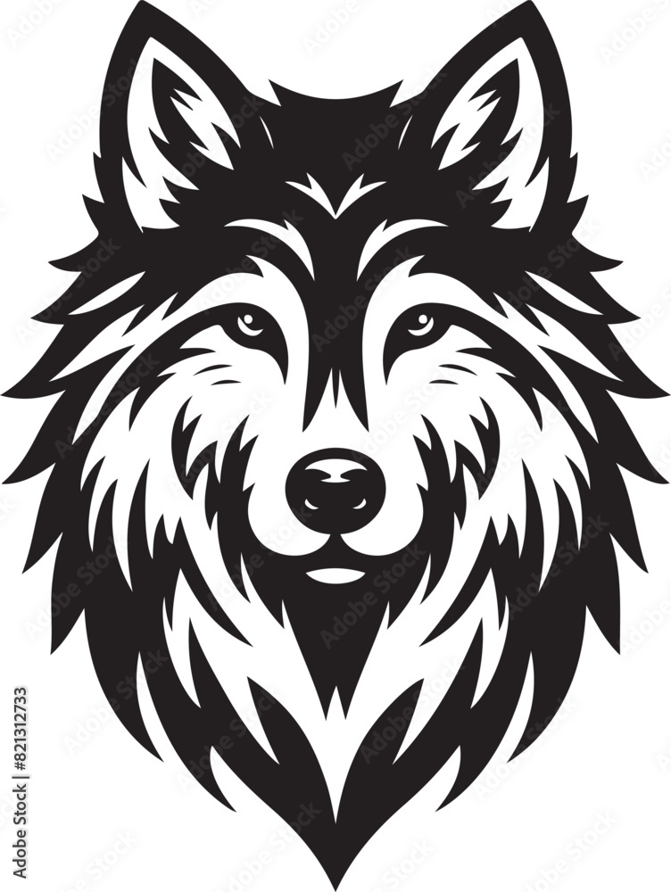 Fototapeta premium wolf vector illustration