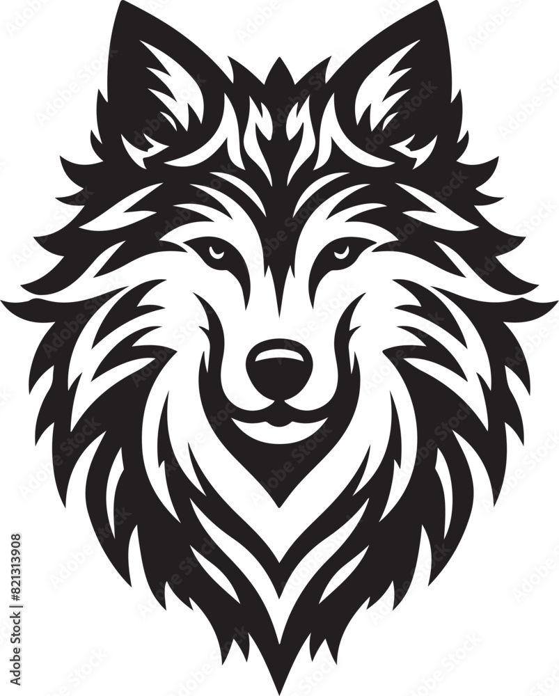 Fototapeta premium wolf vector illustration