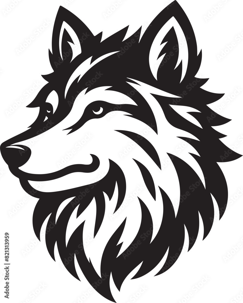Fototapeta premium wolf vector illustration