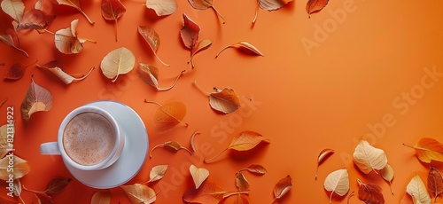 A Cup of Coffee on Yellow Table
