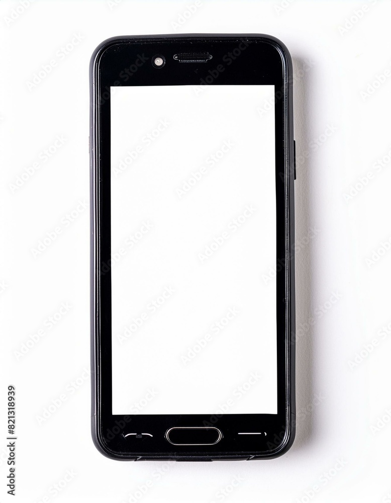 Telefono movil con pantalla en blanco para recurso grafico. Concepto de tecnologia 3g,4g Telefono movil con pantalla en blanco para recurso grafico. Concepto de tecnologia 3g,4g