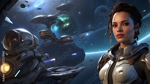 Players take on the role of Captain Elara Vega, a seasoned explorer leading a diverse crew on an interstellar mission to locate a legendary planet rumored to hold the key to immortality. The journey i