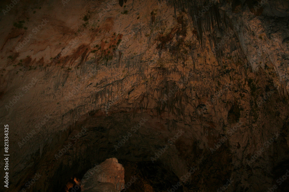 A view of a cave in Slovenia A view of a cave in Slovenia