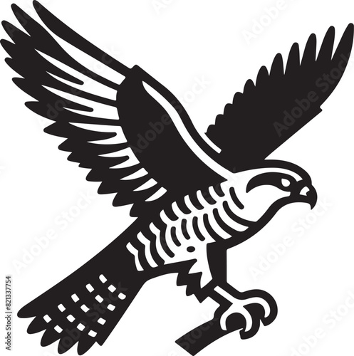 goshawk Vector Illustration