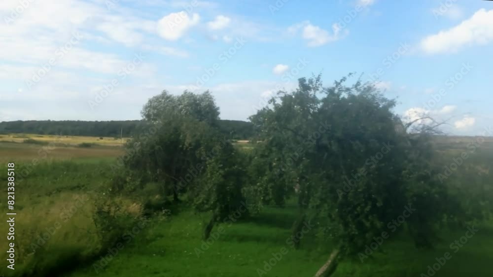 A rural landscape with a tall power line pole in the middle A rural landscape with a tall power line pole in the middle