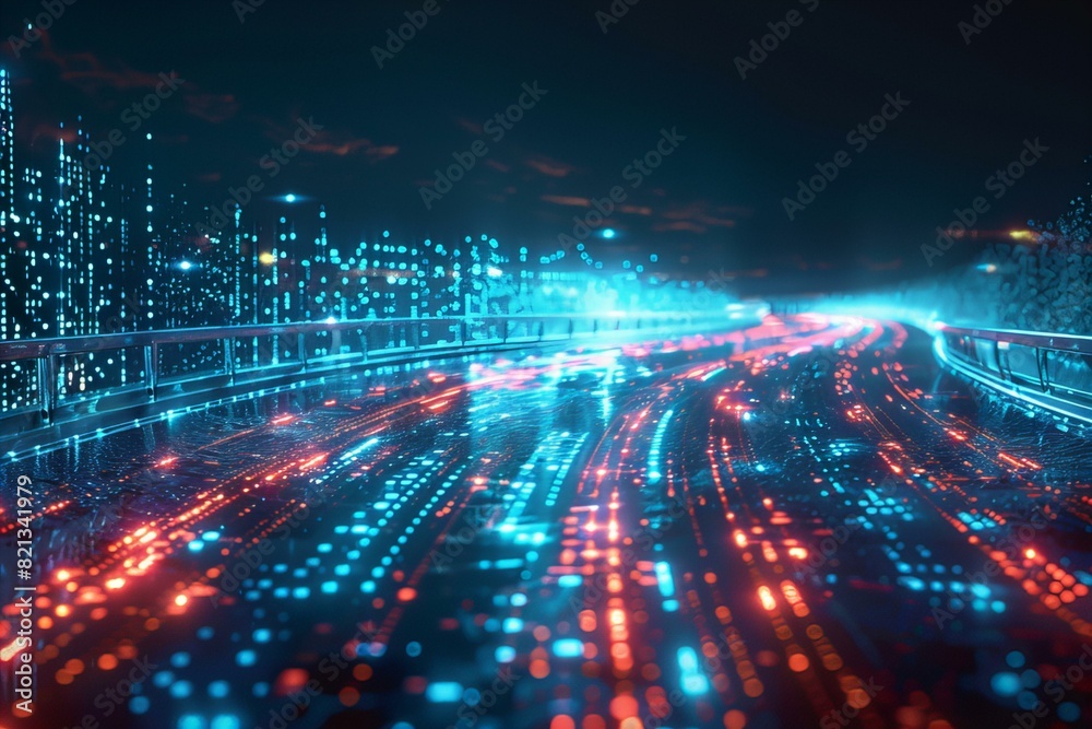 Cyberpunk Future Highway Cyberpunk Future Highway