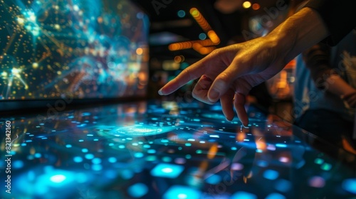 Through the use of interactive touch screens visitors can explore how quantum mechanics has contributed to groundbreaking technologies such as semiconductors and lasers.