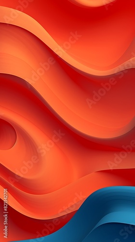An abstract background with layered, paper cutout effects. photo