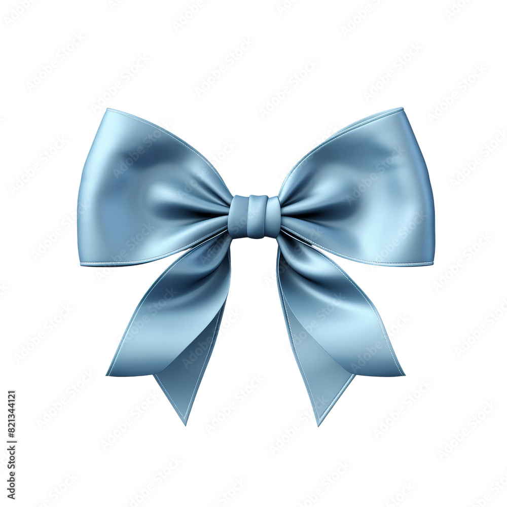 Blue ribbon bow Blue ribbon bow