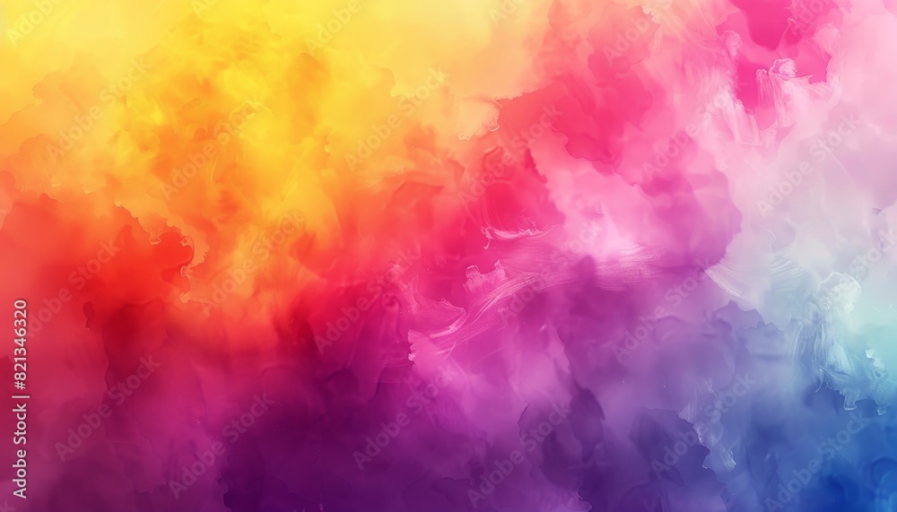 Vibrant abstract background with colorful cloud-like textures in shades of yellow, red, purple, and blue, creating a stunning visual effect. Vibrant abstract background with colorful cloud-like textures in shades of yellow, red, purple, and blue, creating a stunning visual effect.