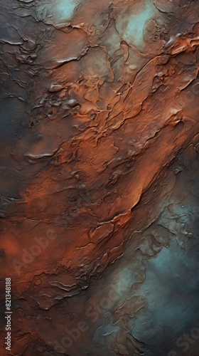 An abstract background with rustic, clay textures.