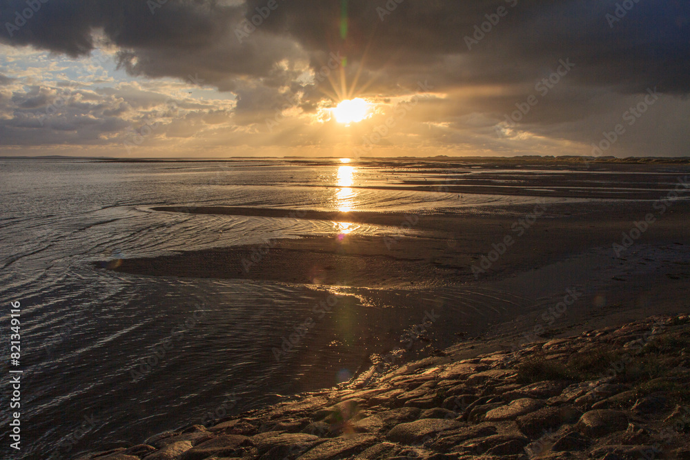 Fototapeta premium sunset on the beach