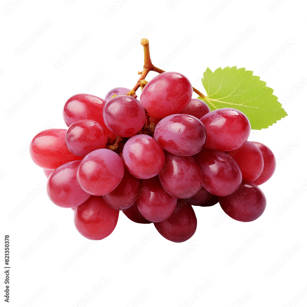 Fototapeta premium Bunch of red Grapes 