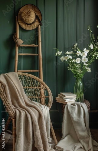 Room With Chair and Ladder