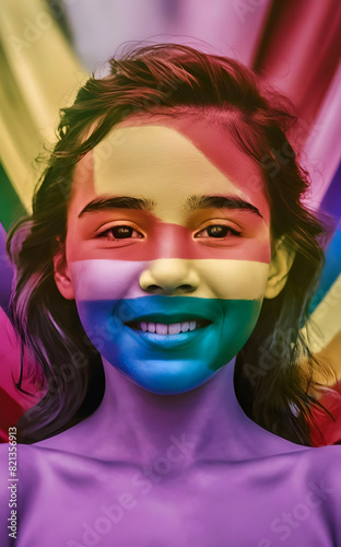 A pride girl