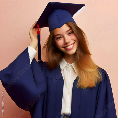 portrait of a female graduate