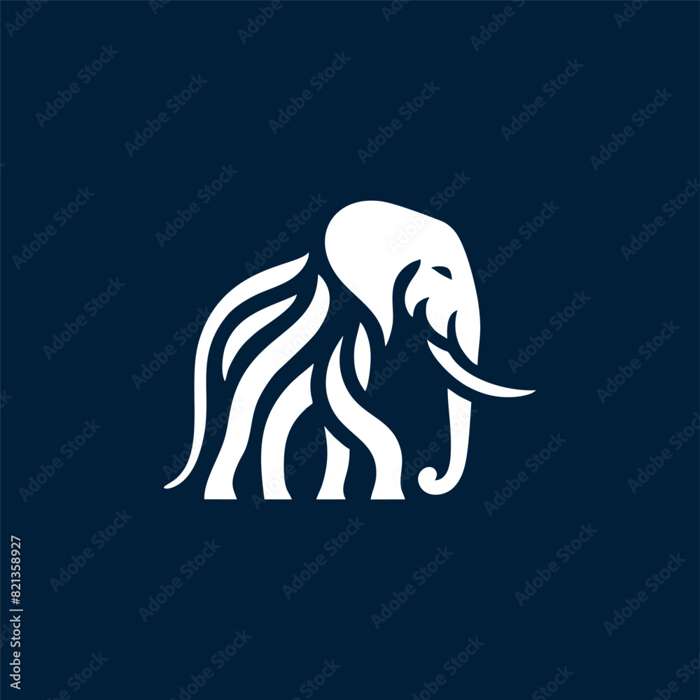 elephant design logo concept, vector elephant design logo concept, vector