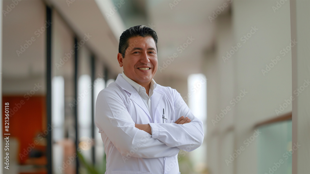 Portrait of a smiling doctor