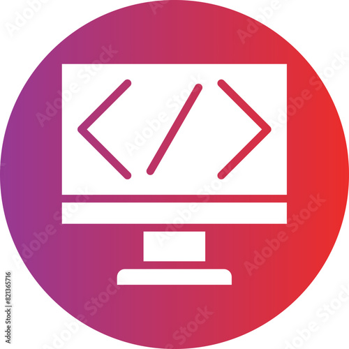 Programming code Icon Style