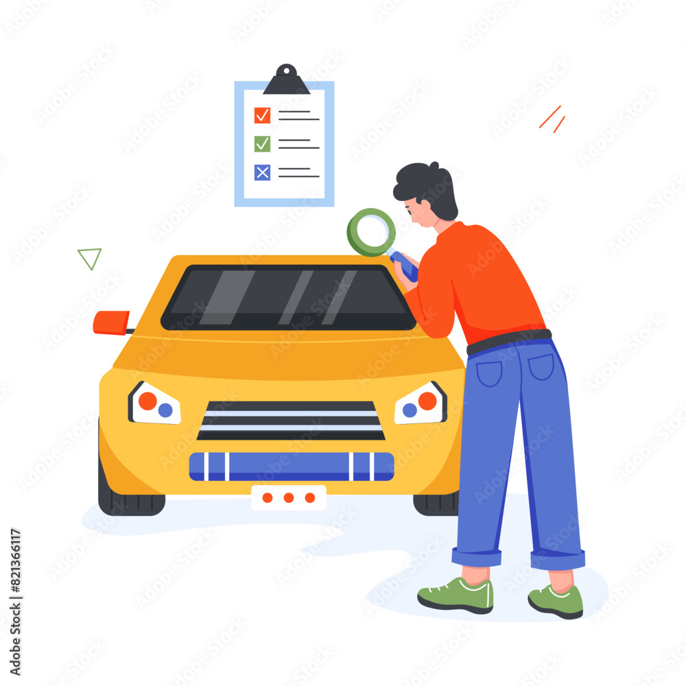 Handy Pack of Car Mechanics Flat Illustrations
Handy Pack of Car Mechanics Flat Illustrations
