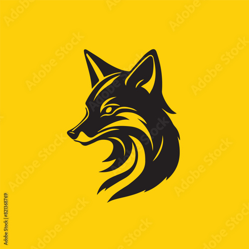 Fox design icon vector illustration 