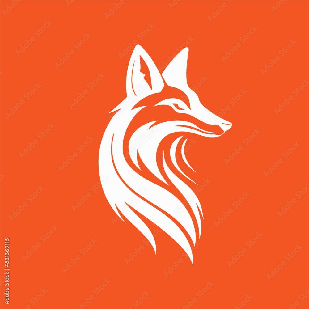 Fox design icon vector illustration Fox design icon vector illustration