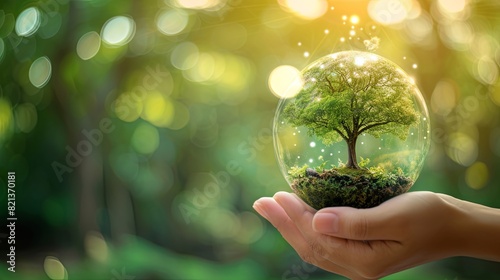 Impact-themed visuals often include symbols of impact and transformation, such as trees, hands, or globe, symbolizing the far-reaching influence photo