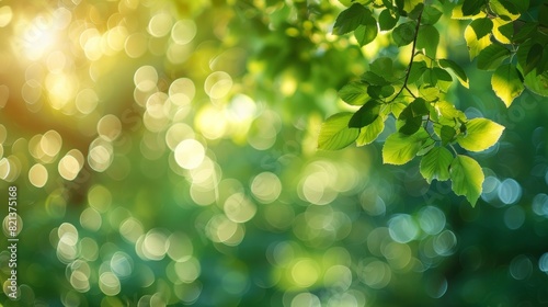 A gentle breeze rustles through the trees depicting the wavelike nature of particles in quantum mechanics.